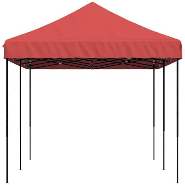 vidaXL Tienda de fiesta plegable Pop-Up burdeos 580x292x315 cm