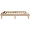 vidaXL Estructura de cama sin colch&oacute;n madera maciza de pino 180x200 cm