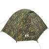 vidaXL Tienda de campa&ntilde;a igl&uacute; para 3 personas impermeable camuflaje