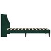 vidaXL Estructura de cama Verde oscuro 80 x 200 cm Terciopelo