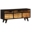 vidaXL Mueble para TV de madera maciza de mango 120x30x50 cm