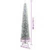 vidaXL &Aacute;rbol de Navidad artificial Verde 300 cm PVC, Acero y Pl&aacute;stico