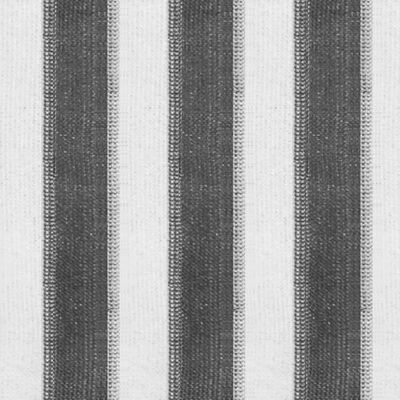 vidaXL Persiana enrollable 220x140 cm a rayas gris antracita y blanca