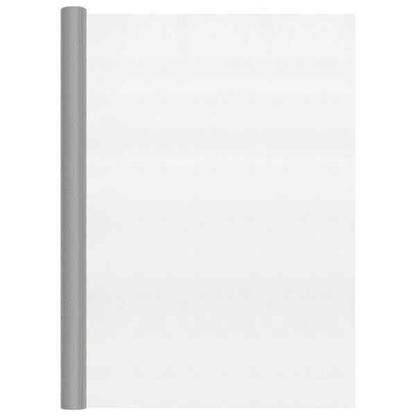vidaXL Malla mosquitera de acero inoxidable plateada 112x1000 cm