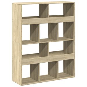 vidaXL Separador de ambientes madera roble Sonoma 100x33x125,5 cm