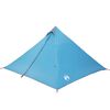 vidaXL Tienda de campaña familiar tipi 7 personas impermeable azul