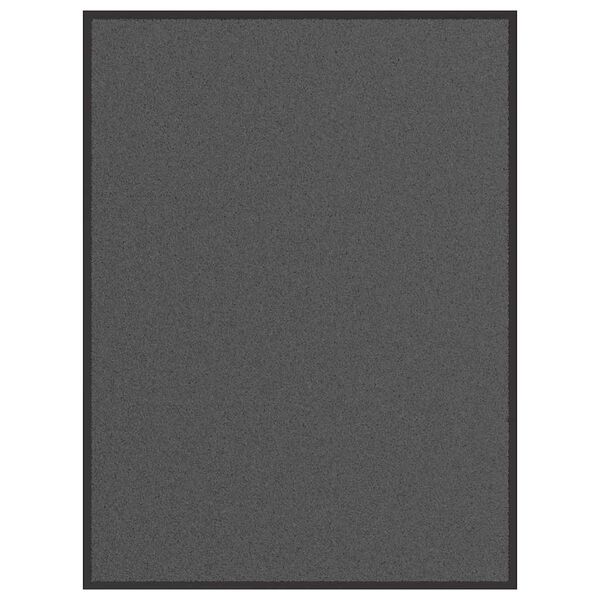 vidaXL Felpudo antracita 90x120 cm