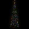 vidaXL &Aacute;rbol de Navidad LED con estacas 570 LEDs de colores 300 cm