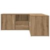 vidaXL Mueble de esquina madera ingenier&iacute;a roble artisian 200x40x45 cm
