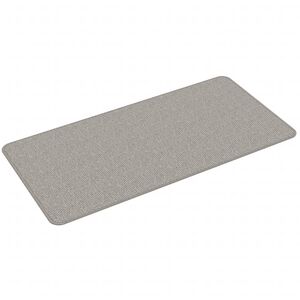 vidaXL Alfombra de pasillo con aspecto de sisal platina 50x100 cm
