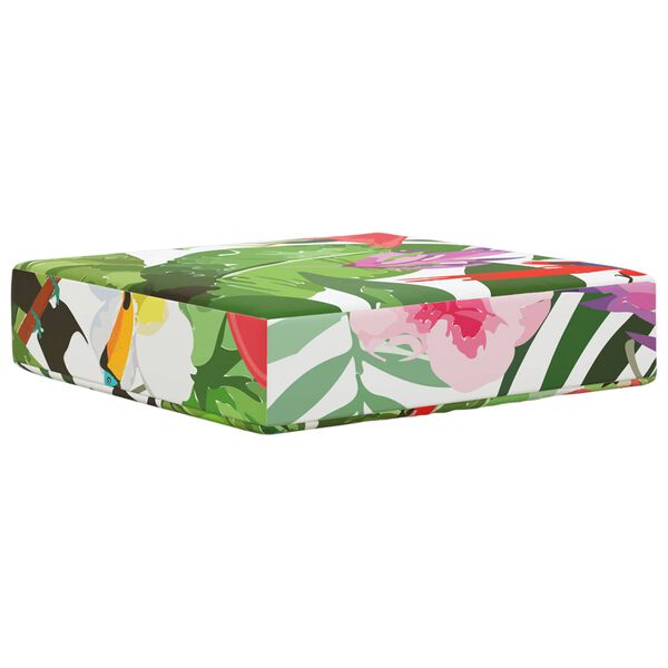 vidaXL Coj&iacute;n de asiento de exterior de colores 40 x 40 x 8 cm