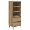 vidaXL Alacena Roble artisan 40 x 36 x 110 cm Madera de ingenier&iacute;a