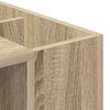vidaXL Escritorio Roble Sonoma 109 x 50 x 78 cm Madera de ingenier&iacute;a