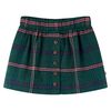 vidaXL Falda infantil verde oscuro 104