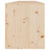 vidaXL Armario de pared 2 uds madera maciza de pino 80x30x35 cm