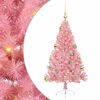 vidaXL &Aacute;rbol de Navidad Artificial Preiluminado Rosa 120 cm PVC