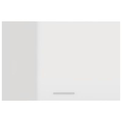 vidaXL Armario colgante cocina contrachapada blanco brillo 60x31x40 cm