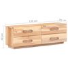 vidaXL Mueble de TV madera maciza reciclada