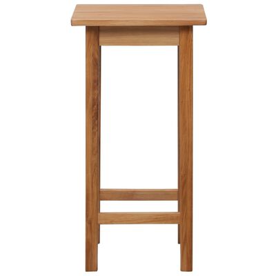 vidaXL Set de mesa y sillas de bar 3 piezas madera maciza de roble