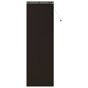 vidaXL Persiana veneciana Marr&oacute;n Oscuro 95 x 250 cm 35 mm