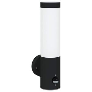 vidaXL Luz de pared exterior Negro 12 x 8,5 x 29 cm