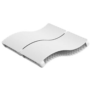 vidaXL Colch&oacute;n de muelles Bonnell firmeza media 180x200 cm