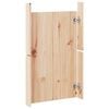 vidaXL Puertas de cocina exterior MEPPEL 2 uds madera maciza pino 50x9x82 cm