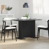 vidaXL Mesa de Comedor Negro 110 x 60 x 75 cm Madera de ingenier&iacute;a