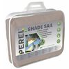 Perel Toldo de vela triangular 3,6 m gris topo GSS3360TA