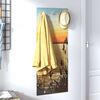 vidaXL Perchero de pared vidrio templado lago soleado 125x50 cm