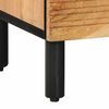 vidaXL Armario de Noche Marr&oacute;n 50 x 33 x 60 cm Madera maciza de Acacia