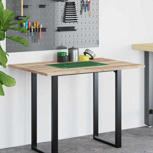 vidaXL Tablero escritorio madera maciza acacia sin tratar 120x70x2 cm