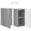 vidaXL Conjunto de mueble de TV 5 pcs Gris Sonoma Madera de ingenier&iacute;a