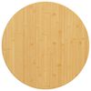 vidaXL Tablero de mesa de bamb&uacute; &Oslash;70x2,5 cm