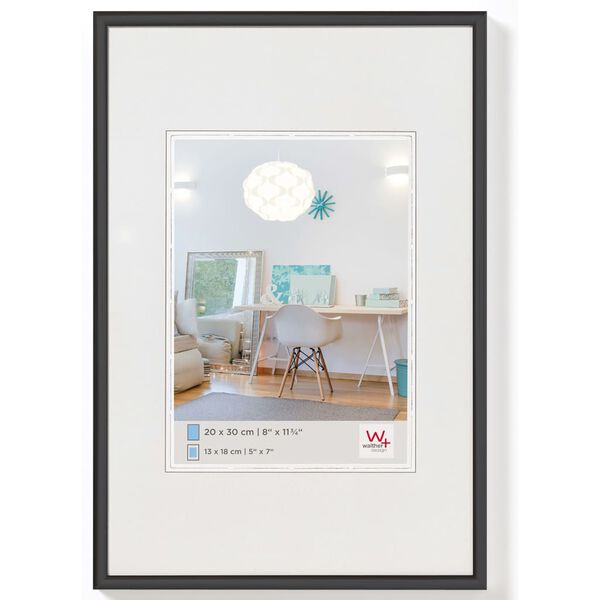 Walther Design Marco de fotos New Lifestyle negro 60x80 cm