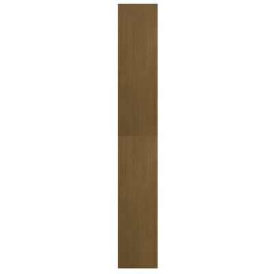 vidaXL Estantería/divisor de espacios madera pino marrón miel
