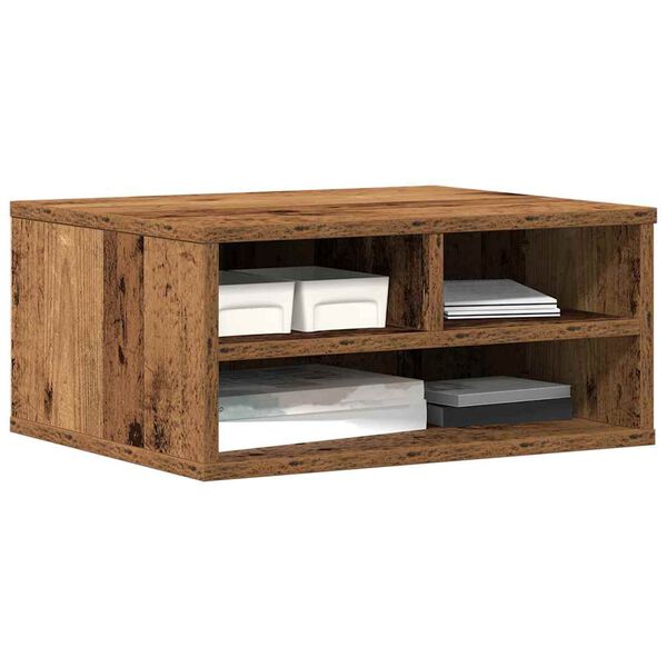 vidaXL Soporte para Impresora Madera vieja 49 x 40 x 22.5 cm