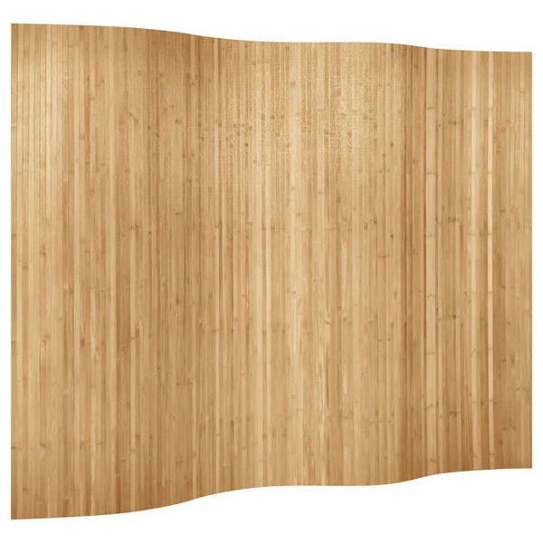vidaXL Biombo divisor de bamb&uacute; natural 250x165 cm