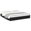 vidaXL Estructura cama con cajones madera ingenier&iacute;a negra 200x200 cm