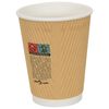 vidaXL Vasos de caf&eacute; de papel con tapa 1000 uds 12oz 300ml