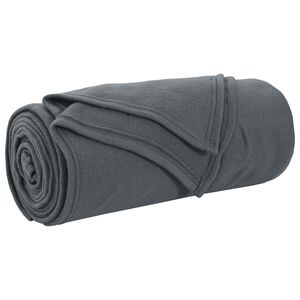 vidaXL Mantitas de Sof&aacute; 24 uds. Gris oscuro 170 x 130 cm 7.81 kg Lana