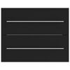 vidaXL Mueble de lavabo madera de ingenier&iacute;a negro 60x38,5x48 cm