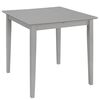 vidaXL Juego de muebles de comedor 3 piezas MDF gris