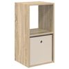 vidaXL Mesita de Noche Roble Sonoma 35 x 32 x 68,5 cm