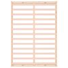 vidaXL Estructura de cama de madera maciza 140x200 cm