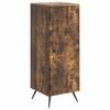 vidaXL Aparador Roble Ahumado 33 x 34,5 x 90 cm Madera de Ingenier&iacute;a