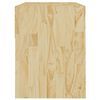 vidaXL Mesitas de noche 2 uds madera maciza de pino 40x31x40 cm
