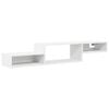 vidaXL Mueble de TV Montado en la Pared Montada en la pared Blanco