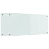 vidaXL Salpicadero de cocina 2 pcs 90 x 40 cm vidrio templado