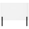 vidaXL Mesa de centro madera contrachapada blanco brillo 90x50x40 cm